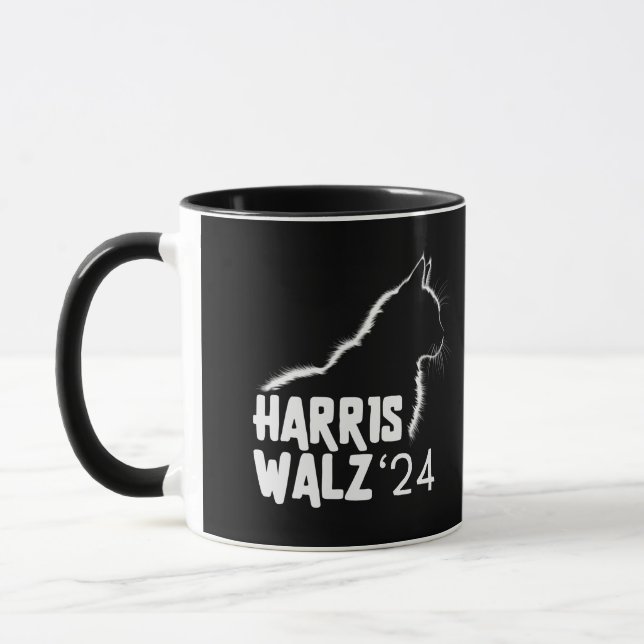 Harris Walz 2024 Tasse (Links)
