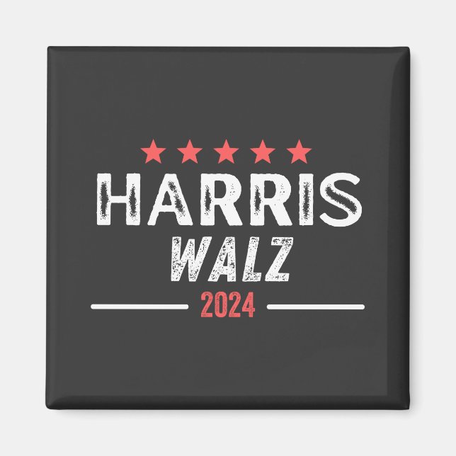 Harris Walz 2024, Tim Walz Vizepräsident Magnet (Vorne)