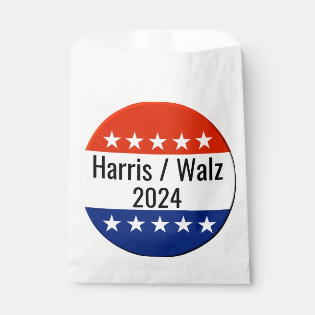 Harris Walz 2024 Wahl Geschenktütchen (Vorderseite)