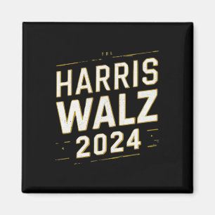 Harris Walz 2024 Wahl Kamala Harris Tim Watz  Magnet