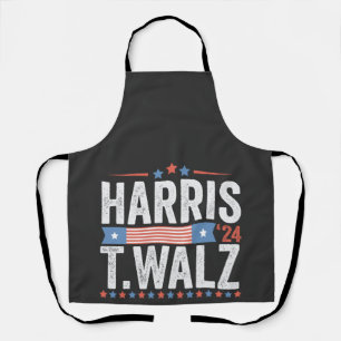 Harris Walz 2024 Wahl Kamala Tim Waltz Schürze