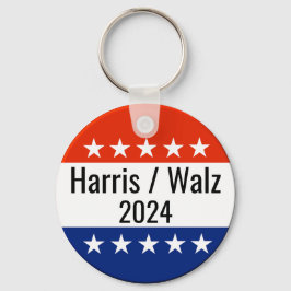 Harris Walz 2024 Wahl Schlüsselanhänger