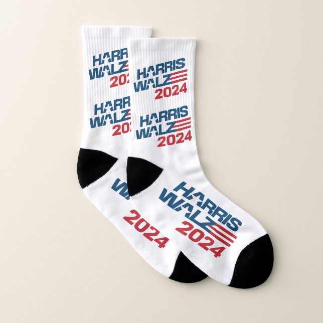Harris Walz 2024 Wahl Socken (Paar)