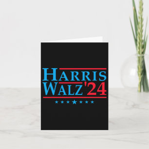 Harris Walz 2024 Wahl Vote Patriotic Tim Waltz Karte