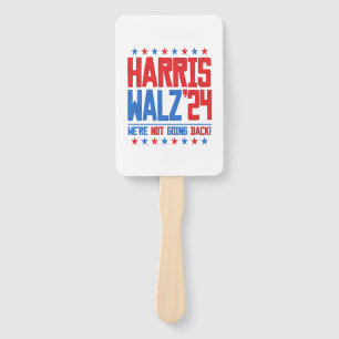 HARRIS WALZ 2024 - Wir gehen nicht zurück Fächer
