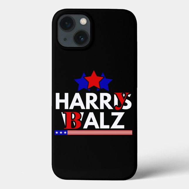 Harris Walz 24 Harry Balz 2024 Meme Democratics Case-Mate iPhone Hülle (Rückseite)