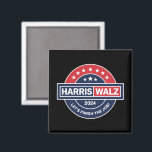 Harris Walz 24 Kamala Harris Frau Präsidentin 2024 Magnet<br><div class="desc">Harris Walz 24 Kamala Harris Frau Präsidentin 2024 Wahl</div>