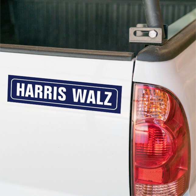 Harris-Walz Autoaufkleber (Auf Lkw)