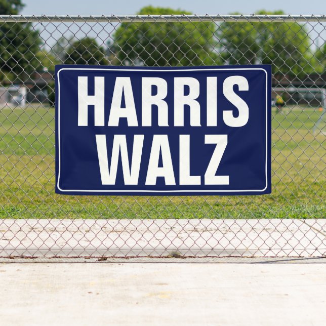 Harris-Walz Banner (Insitu)