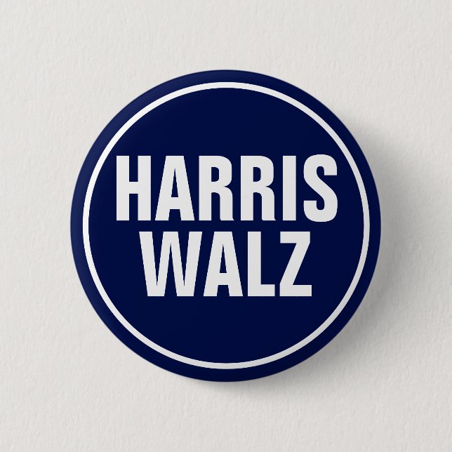 Harris-Walz Button (Vorderseite)
