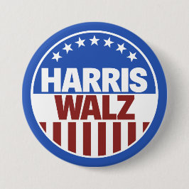 Harris Walz Button