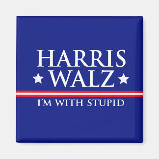 Harris Walz Ich bin bei Stupid Magnet