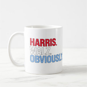 Harris Walz Kaffeetasse
