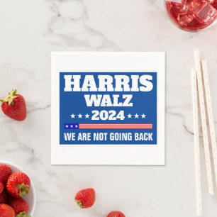 Harris Walz Kampagne 2024 Serviette