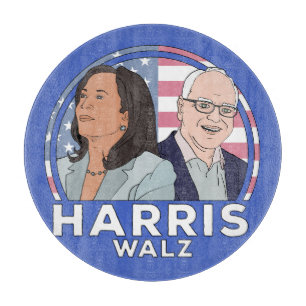 Harris Walz Schneidebrett