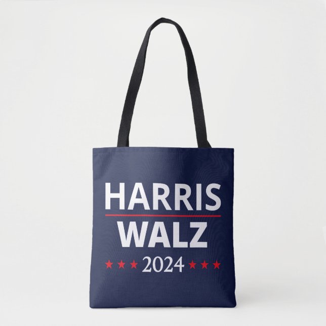 Harris Walz Wahl 2024 III Tasche (Vorderseite)