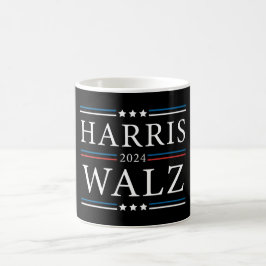 Harris Walz Wahlen 2024 Kaffeetasse