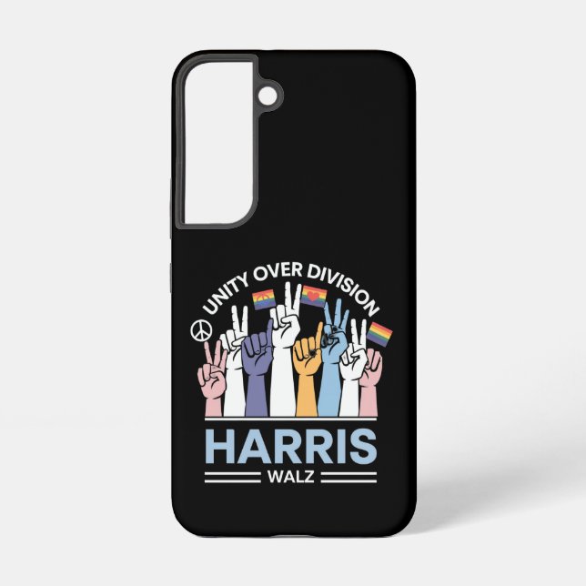 Harris Walz Waltz 2024 Einheitsabteilung Samsung Galaxy Hülle (Rückseite)