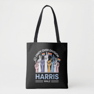 Harris Walz Waltz 2024 Einheitsabteilung Tasche