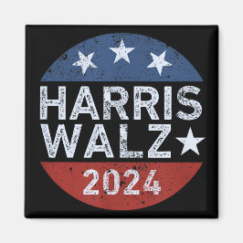 Harris Walz Waltz Magnet