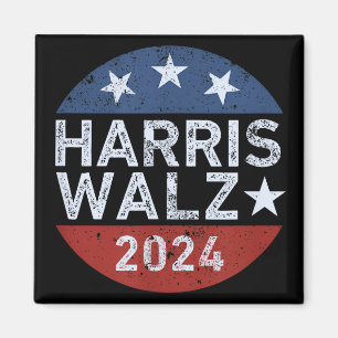 Harris Walz Walzer Magnet