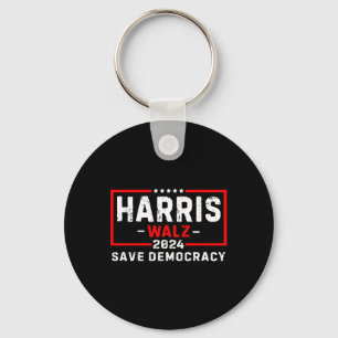 Harris WAlzheimer 2024 Harris Waltz Democratic Vp Schlüsselanhänger