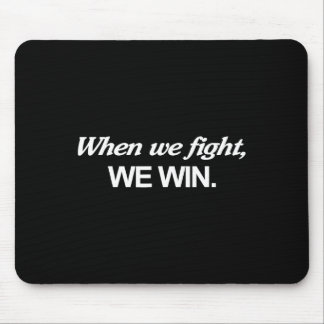 Harris, wenn wir kämpfen, gewinnen wir mousepad