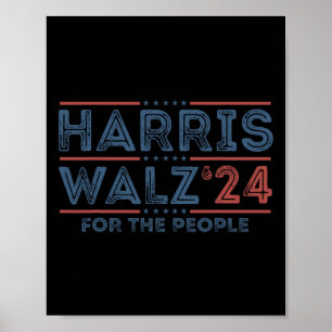 Harris Wheimer 2024 Lustige Katze Wahl Kamala Harr Poster