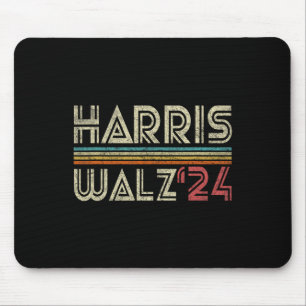 Harris Wheimer 24 Vintag Retro Stripes Fun 2024 P Mousepad