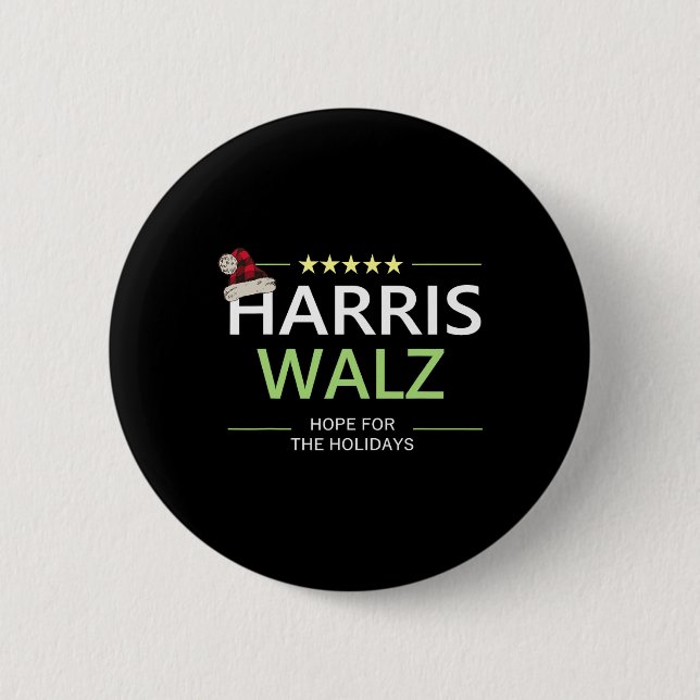 Harris Wheimer hofft auf Urlaub für den Dem Button (Vorderseite)