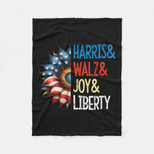 Harris Wheimer Joy Liberty - Harris Waltz 2024 Ret Fleecedecke
