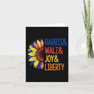 Harris Wheimer Joy Liberty - Harris Walzer 2024 Re Karte
