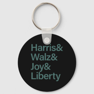 Harris Wheimer Joy Liberty Vote Kamala Harris Pres Schlüsselanhänger