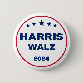 Harris Wlaz 2024 Kamala Harris Tim Walz Wahl Button