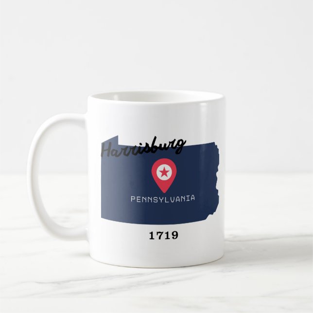 Harrisburg Kaffeetasse  (Links)