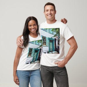 Harrisburg PA - Gebäude mit grüner Tür T-Shirt