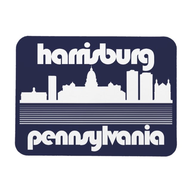 Harrisburg, Pennsylvania Magnet (Horizontal)