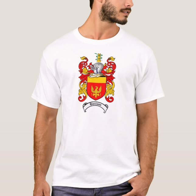HARRISON-FAMILIENWAPPEN - HARRISON-WAPPEN T-Shirt (Vorderseite)