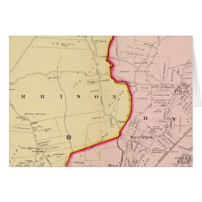 Harrison, Rye, New York 3 (Vorderseite (Horizontal))