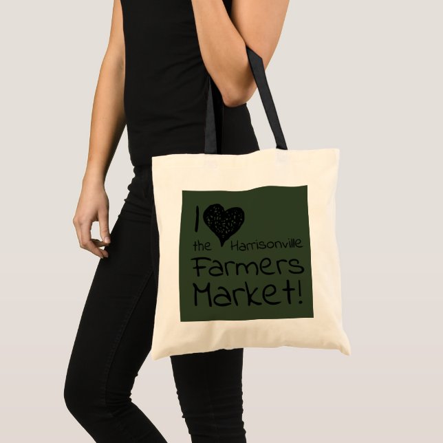 Harrisonville Bauers-Markt-Tasche Tragetasche (Vorderseite (Produkt))
