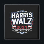 HarrisWaltz 2024 Shirt KamalaHarris TimWaltz 2024 Magnet<br><div class="desc">HarrisWaltz 2024 Shirt KamalaHarris TimWaltz 2024</div>