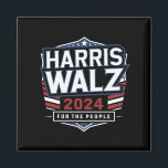 HarrisWaltz 2024 Shirt KamalaHarris TimWaltz 2024 Magnet<br><div class="desc">HarrisWaltz 2024 Shirt KamalaHarris TimWaltz 2024</div>