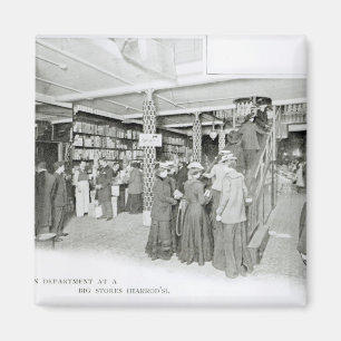 Harrods Bestimmungs-Abteilung, c.1901 Magnet