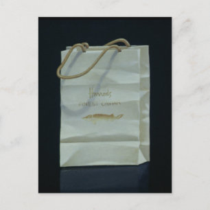 Harrods Caviar Bag 1989 Postkarte
