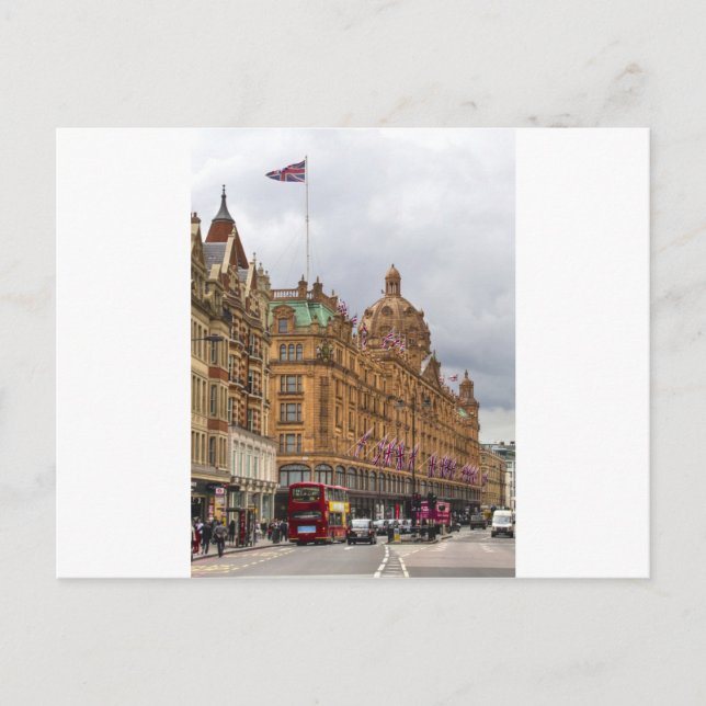Harrods of Knightsbridge Postkarte (Vorderseite)