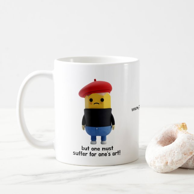 Harry Brown Pencil Kaffeetasse (Mit Donut)