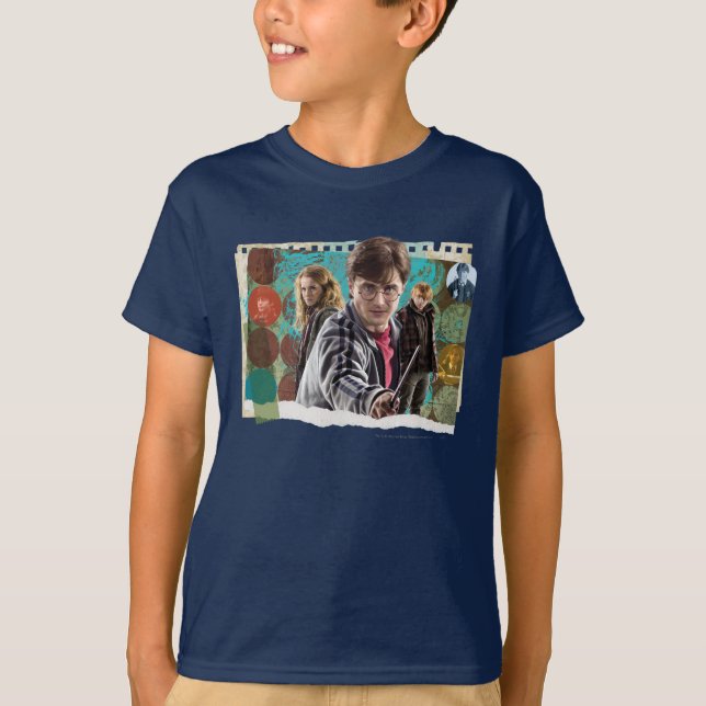 Harry, Hermione und Ron 1 T-Shirt (Vorderseite)