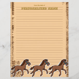 Harry Horse Rustic Linde Paper Sheet