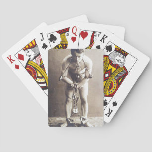 Harry Houdiniin in Chains Spielkarten