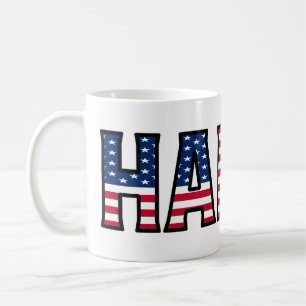 Harry Name Prénom USA styled Tasse Café